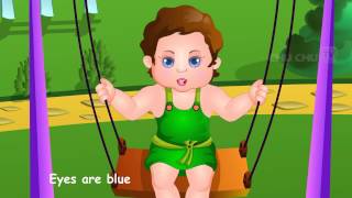 Chubby Cheeks Rhyme with Lyrics and Actions  English Nursery Rhymes Cartoon Animation [upl. by Annodahs105]