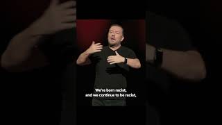 Ricky Gervais  Armageddon  All White People are Racist Joke armageddon [upl. by Aicitel558]