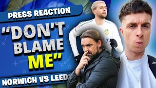 Daniel Farke’s Confusing Message  Bamford OUT  James Returns [upl. by Sema]