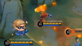 ALDOUS ONESHOT game play mobilelegends aldousgameplay [upl. by Sille687]