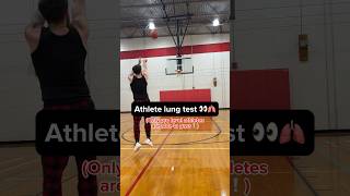 Can you pass this lung test 🤔🫁 sports athlete fyp viralshorts basketball ballislife nba [upl. by Choong]