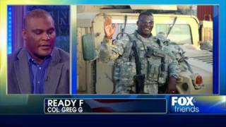 Colonel Retired Greg Gadson Shares His Story On Fox News [upl. by Grekin]