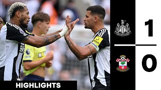 Newcastle United 1 Southampton 0  Premier League Highlights [upl. by Lakin]