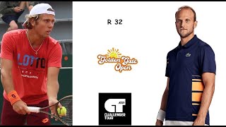 Aleksandar Kovacevic vs Denis Kudla  Challenger Stanford R32 [upl. by Ativla]