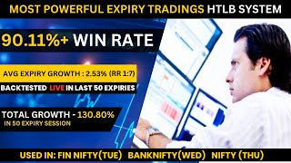 Expiry Trading Most Powerful HTLB System  Win Rate 9011  RR 17 EP12 [upl. by Jet]