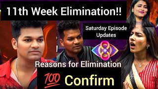 💯 Elimination Update  Saturday Updates and Analysis by Geetu Royal  BIGGBOSS 8 Telugu [upl. by Iadrahs]