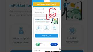 Mpocket App Se Loan Kaise Le Student Loan App trending [upl. by Livvyy]