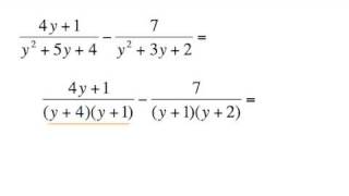 suma y resta expresiones racionales parte 2 [upl. by Hsirehc953]