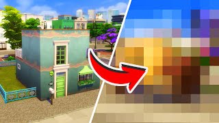 RETO de RENOVACIÓN de esta TRISTE CASITA STARTER 💔🏚️ Los Sims 4 [upl. by Ahto]