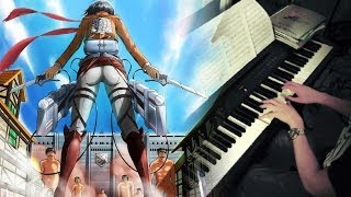 ATTACK ON TITAN  The Reluctant Heroes Piano Solo  Sheet Music [upl. by Odetta678]