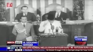 Pidato Soekarno di Kongres AS Terkait Pancasila [upl. by Nwahsir630]