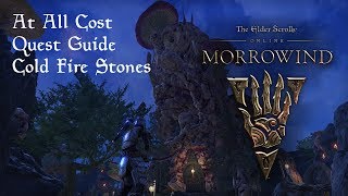 Guide At All Cost quest  Finding all Cold Fire Stones Daedric Ruins  The Elder Scrolls Online [upl. by Anitsyrc342]