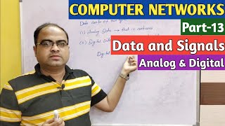 COMPUTER NETWORKS  Part13  Data and Signals  Analog amp Digital [upl. by Anna-Diane859]