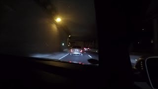 Crazy Loud MercedesBenz W204 C63 AMG PP  Tunnel Runs [upl. by Tija]