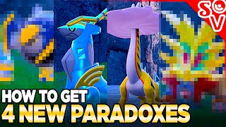 How to Get 4 New Paradox Pokemon  Indigo Disk Perrins Quest [upl. by Akcebar]