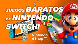 Juegos BARATOS de Nintendo SWITCH Eshop sudamericana [upl. by Garap464]