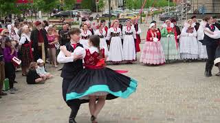 70lecie Zespołu Pieśni i Tańca BESKID 11052024 Część 1 Plac Wojska Polskiego [upl. by Faus229]