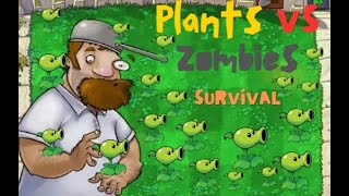 PVZ SURVIVAL Moon Part 20 [upl. by Sheeb]