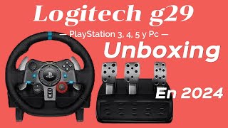 Logitech G29 ESPAÑOL Unboxing en 2024  PlaySeat Challenge [upl. by Kovacev355]