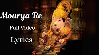 Mourya Re Full Lyric Song  Don  Shahrukh Khan  Shankar Mahadevan Songtube [upl. by Eisyak560]