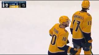 Colton Sissons Hits The Post on his Empty Net Try [upl. by Alludba]