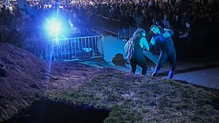 The Undertaker and Mankind brawl in a Buried Alive Match AampE WWE Rivals The Undertaker vs Mankind [upl. by Swithbart]