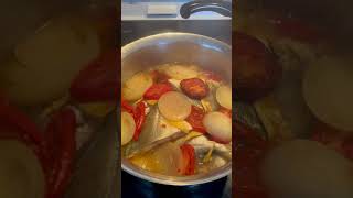 cooking recipe pinangat na pampano with tomatogingeronion and put salt to taste [upl. by Ariajaj]