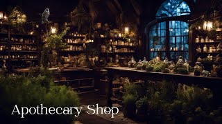 Potion ASMR and Magical Ambient Music at the Apothecary Shop [upl. by Giacopo]