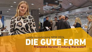 Gesellenstück von Franziska Hörster – DIE GUTE FORM NRW 2024 [upl. by Skippy]