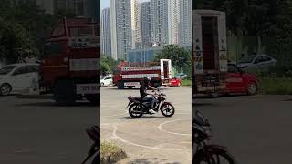 Bike Driving Licence test drive at  Wadala RTO Details rto drivingtestskills prorider biketest [upl. by Notyal]