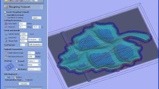 Cut3D  Calculating CNC Toolpaths for a 3D Bowl [upl. by Elleinad]