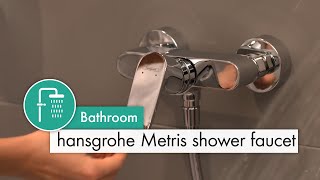 hansgrohe Metris shower faucet [upl. by Aliban]