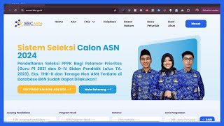 CARA CEK JUMLAH PELAMAR FORMASI CPNS [upl. by Nrevel]