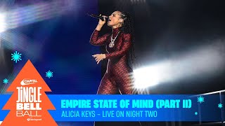 Alicia Keys  Empire State Of Mind Part II Live at Capitals Jingle Bell Ball 2023  Capital [upl. by Hoffarth902]