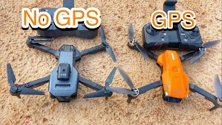 Drone K6 Max amp Drone ZD012 GPS  សាកបង្ហោះដ្រូន មានGPS នឹង អត់GPS [upl. by Eitsym]