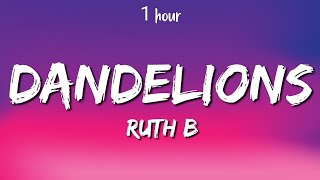 Ruth B  Dandelion  1 Hour Lyrics [upl. by Koah]