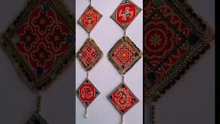 DIY Wall Hanging for Diwali by waste Material diwali Wall Hanging Wall Decore diy youtube [upl. by Elleinod]