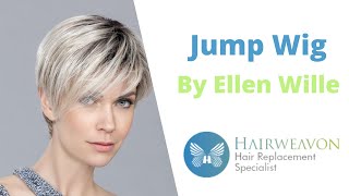 Jump Wig by Ellen Wille  Synthetic  Colour Shown Pearl Blonde Rooted [upl. by Alekahs]