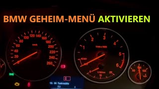 BMW GEHEIMMENÜ Aktivieren  Freischalten für F30  F31  F34 3er und 4er [upl. by Keriann]