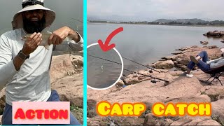 Carp Fishing  Catch amp Release  Rawal Dam carpfishing fishing commoncarp carp [upl. by Rothschild]