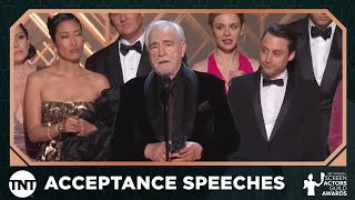 Succession Award Acceptance Speech  28th Annual SAG Awards  TNT [upl. by Aneleve]