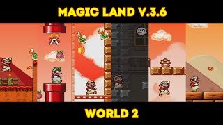 MARIO FOREVER MAGIC LAND V36  WORLD 2  GAMEPLAY  NO DEATH  1080P [upl. by Astiram694]