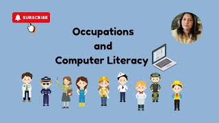 Jobs  Occupations For Kids and Computer Literacy  What Do You Want To Be [upl. by Dorothy]