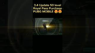 3 4 Update 50 level Royal Pass PUBG MOBILE 😍😍 [upl. by Ellenij546]