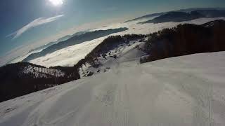 Aflenz Bürgeralm Piste Schönleiten 1 mittlere Piste [upl. by Leary]