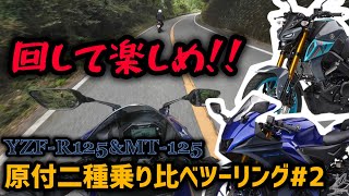 高回転が気持ちイイYAMAHAの原付二種スポーツバイク乗り比べ！中編 [upl. by Viddah659]