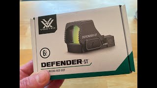 Unboxing my new Vortex Defender ST Micro Red Dot [upl. by Dill]