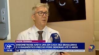 Endometriose afeta uma em dez brasileiras e diagnóstico pode levar até 11 anos [upl. by Suravart798]