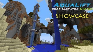 The AquaLift Boat Elevator System  Showcase [upl. by Akilegna940]