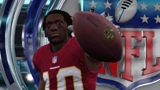 Madden 13  Gameplay From E3  Robert Griffin III vs Andrew Luck  Redskins vs Colts [upl. by Ahsiemat]